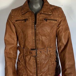 Point Zero Nicole Benisti faux leather jacket